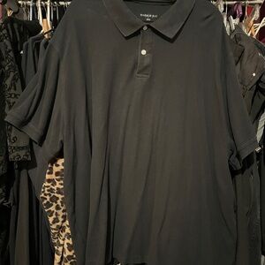 Harbor Bay Black Polo Shirt Classic Style